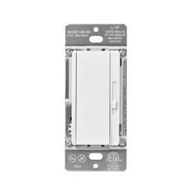 CHXICO 0-10V LED Dimmer Switch for 0-10V Dimmable LED Lights, Single-Pole or 3-Way, Wallplate Included, ETL Listed