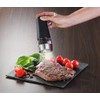 WENKO Electric Mill with Light 2 in 1 Black Salt