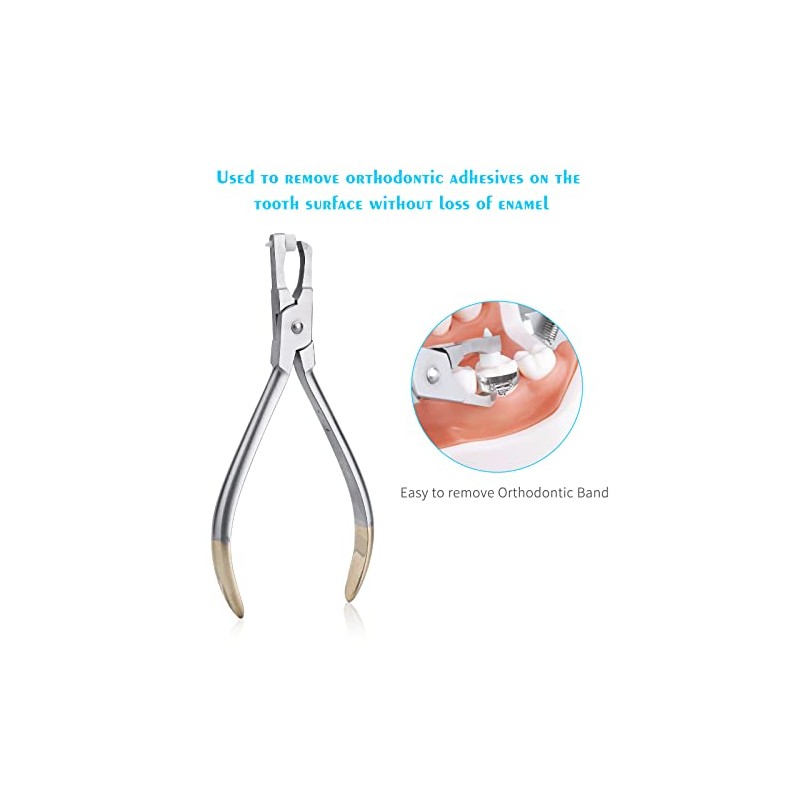 Alicates de ortodoncia dental para quitar bandas de ortodoncia