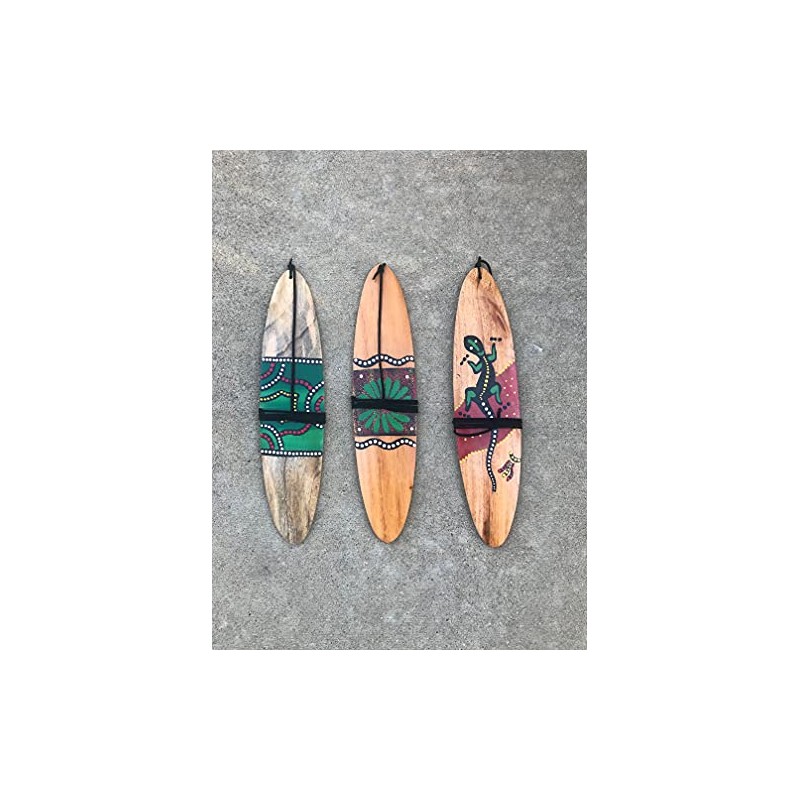 Bullroarer wood 12" long, painted