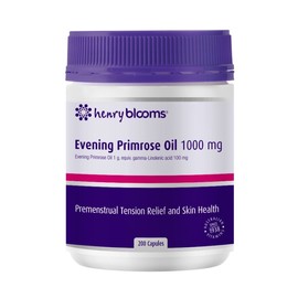 Henry Blooms Evening Primrose Oil 1000mg Cap X 200