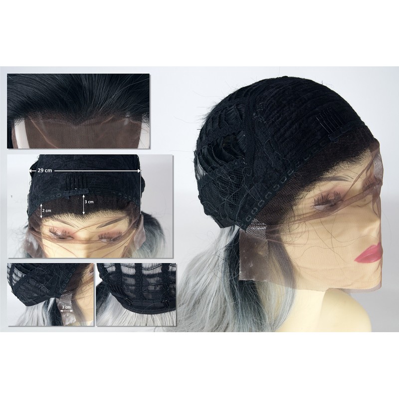 WIG ME UP - LS-010-LF-1BT0906-dye Women's Lace Front Wig Long