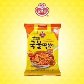 [오뚜기] 맛있는 국물 떡볶이 424g x 6개 [Ottugi] Delicious Soup Tteokbokki 424g x 6 packs