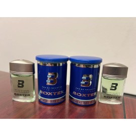 CHAZ INTERNATIONAL Lot OF 2 BOXTER POUR HOMME by CHAZ INTERNATIONAL 0.23 oz / 7 ML EDT Miniature