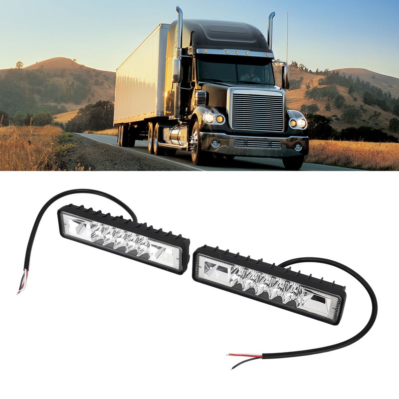 LED Work Light 12‑85V 48W White Yellow Light Color IP67