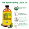 Seven Minerals New 16 fl oz Glass Bottle Castor Oil