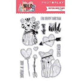 Photoplay  Clear Acrylic Stamps WILD LOVE