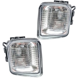 Fog Lights Assembly Fit For Honda Civic 1996-1998 Passenger & Driver Side Front Bumper Fog Lights halogen