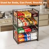 X-cosrack 2 Packs Stackable Can Rack Organizer for Pantry, 2-Tier