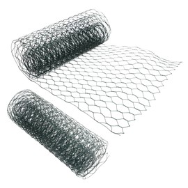 Gatuida 2Rolls Floral Wire Netting Coated Mesh for Flower Arrangements DIY Crafts and Home Decor Durable and Versatile Chicken Wire Netting for Wedding Decorations