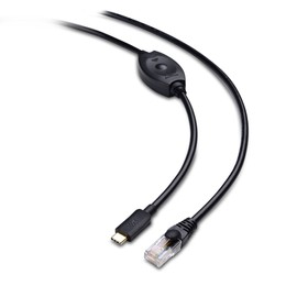 Cable Matters USB C to RJ45 Console Cable for Windows and MacBook Pro (Compatible Cisco Console Cable, Rollover Cable) with FTDI 6 Feet