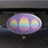 GRAPHICS & MORE Cute Rainbow Happy Easter Egg Oval Tow