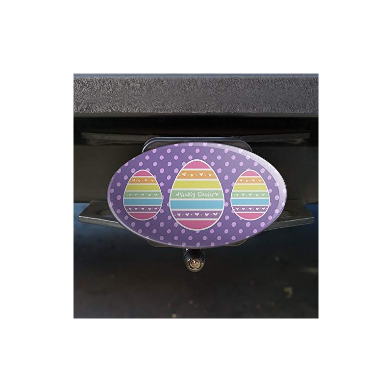GRAPHICS & MORE Cute Rainbow Happy Easter Egg Oval Tow