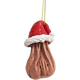 Funny Egg Ornaments for Christmas, 3D Christmas BallBalls Christmas Tree Ornament, Christmas Tree Decor Hanging Ornament Christmas Decorations (B)