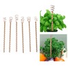6PCS Electroculture Stakes Stable Support Garden Antenna Copper Coil for