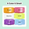 Dental Care Orthodontic Wax for Braces, 6 Pieces, 6 Colours