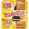 OSCAR MAYER LUNCHABLES HAM & AMERICAN CHEESE WITH CRACKERS 3.2 OZ PACK OF 5