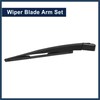 INFINAUTO 12" Auto Rear Windshield Wiper Blade Arm Kit for