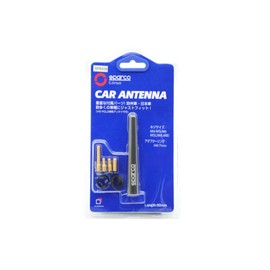 SPARCO CORSA SPA438 Sparco Corsa Antenna 90mm Black (Matted)