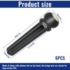 Guitar Bridge Pins, 6 Pcs Ebony Acoustic Guitar Pegs with
