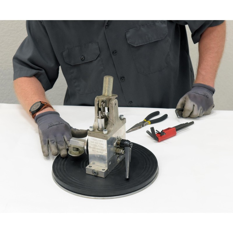 Vestil TT-12-7/8 Heavy Duty Manual Turntable, 500 lbs Capacity, 7/8"