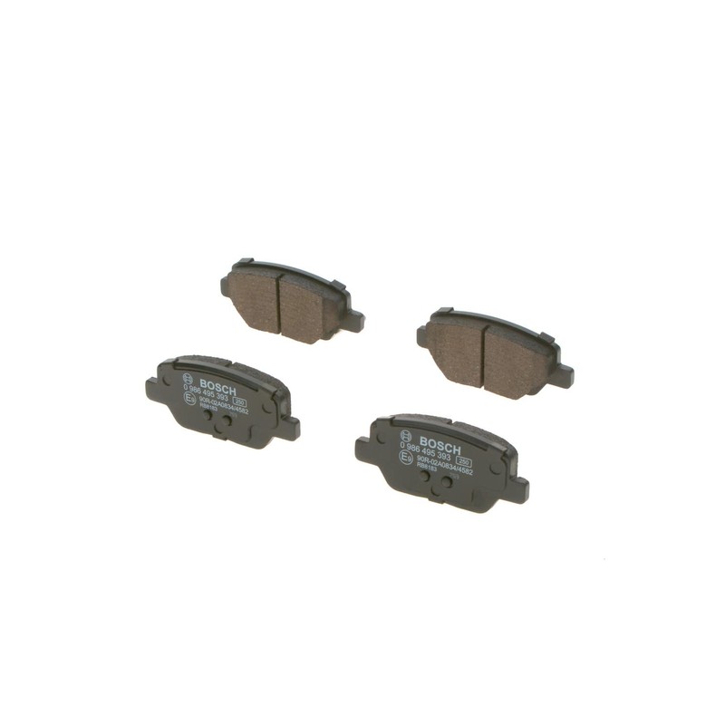 Bosch BP1766 Brake Pads - Rear Axle - ECE-R90 Certification