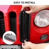 Insertos de rejilla de malla para Jeep Wrangler JK &