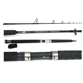 Tsunami Trophy Fishing Jigging Rod Spinning 6'6'' 20-50 lb TSTBS-J-661MH