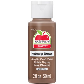 Apple Barrel Acrylic Paint, Brown, 2oz