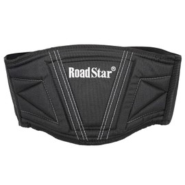ROAD-STAR 203228 Kidney Belt Road-Star 100% Polyester Various Men and Women Kidney Warmer Motorcycle Size Black S/M