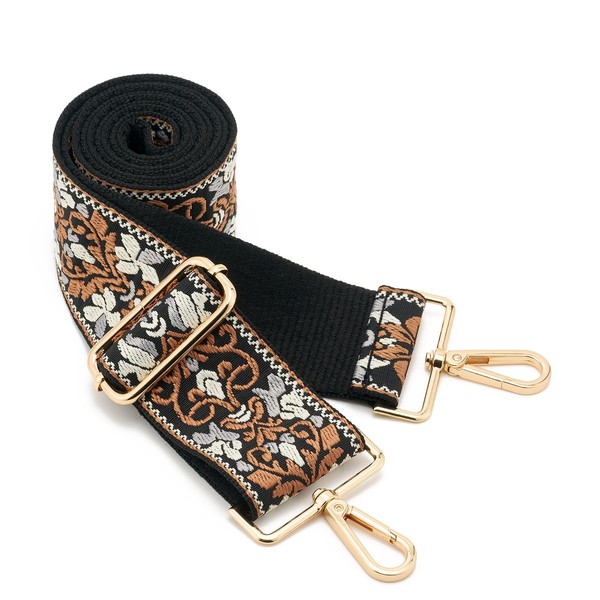 Wide Shoulder Strap Adjustable Replacement Belt Guitar Style Crossbody Bag