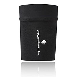 RONHILL Running, Stretch Arm Pocket, All Black, M/L