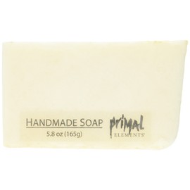 Primal Elements Wrapped Soap Bar, Almond Honey, 6.0 Ounce