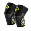 Theyet 7 mm Neoprene Compression Knee Wraps for CrossFit (Pack