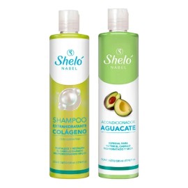 Shampoo Acondicionador Extra Hidratante Colageno Keratin