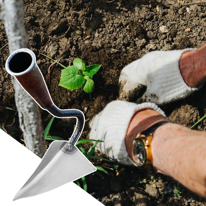 Garden Hoe | Flower Planting Digging Tool | Anti-Slip Manual
