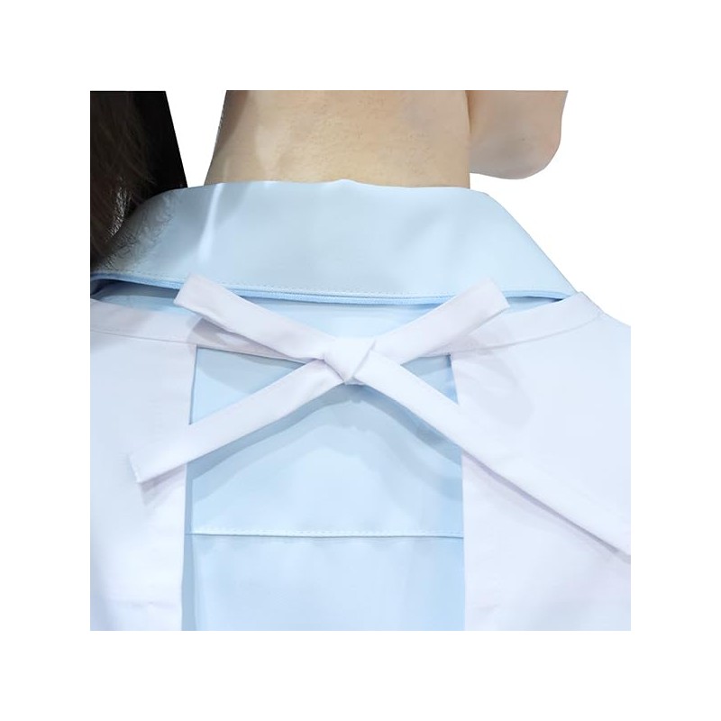 Unisex Apron with Sleeves, White, LL 84-301
