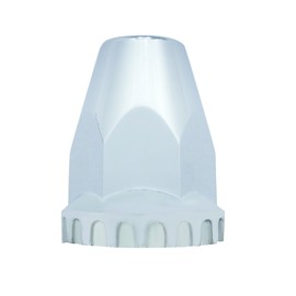 United Pacific 10064B Chrome Plastic 33MM Thread-On Nut Cover With Flange