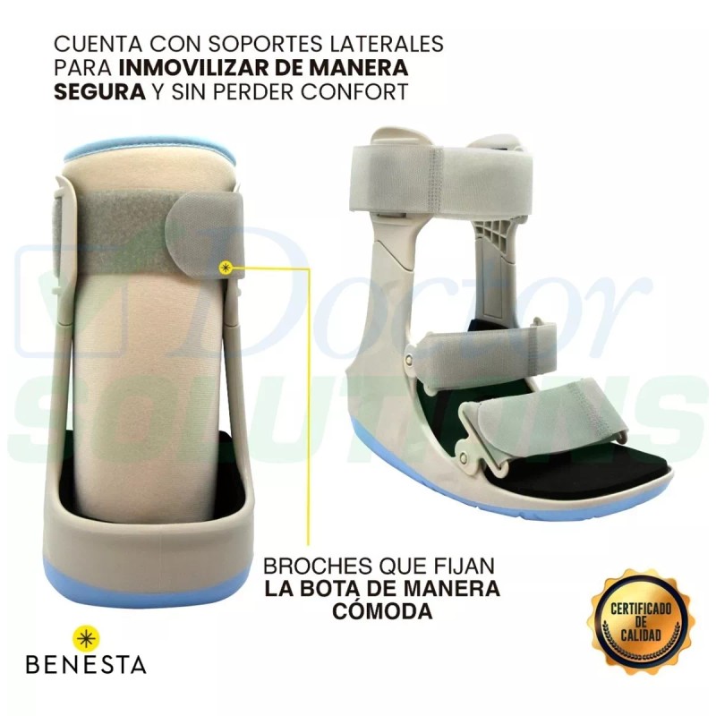 Benesta Bota Walker Benesta Corta De 11¨ Talla L