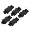 5 Pcs IEC320 C6 to IEC320 C5 Power Adapter Computer
