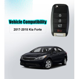 Remote2program Proximity Smart Keyless Entry Remote Control DIY Key Fob Replacement for 2017-2018 Kia Forte 4D60 Chip OSLOKA-875T (No Locksmith Program kit/OSLOKA-875T)