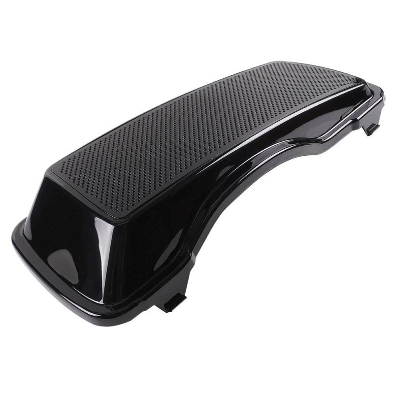 ZXMT Vivid Black Saddlebag Triple 6.5" Speaker Lid For Harley