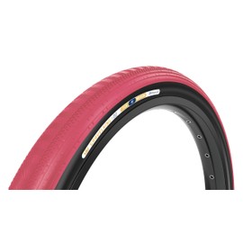 Panaracer F740-GKSS-CR-B2 Gravel King SS 700 x 40C Tubeless Ready Cranberry/Black