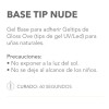 Gloss Over Pegamento Para Uñas Tip De Gel Nude Base