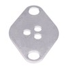 Qiilu EGR Valve Blanking Block Plate Gasket Set for Alfa