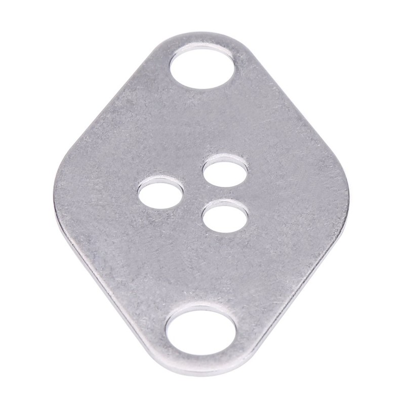 Qiilu EGR Valve Blanking Block Plate Gasket Set for Alfa