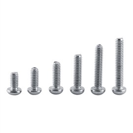 600pcs M2 Stainless Steel Hex Socket Screws Bolt Nuts Washers Assortment Kit (Button Head)