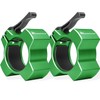 Meteor Essential Olympic Quick-Release Barbell Collars, Aluminium Collar, Barbell Clamp,