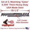 Hustler COPPERHEAD 3-PK 54" HUSTLER RAPTOR, XR7, SUPER Z MULCHING