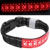 LED Pet Adjustable Collar USB Rechargeable Soft Dog Lighting Night